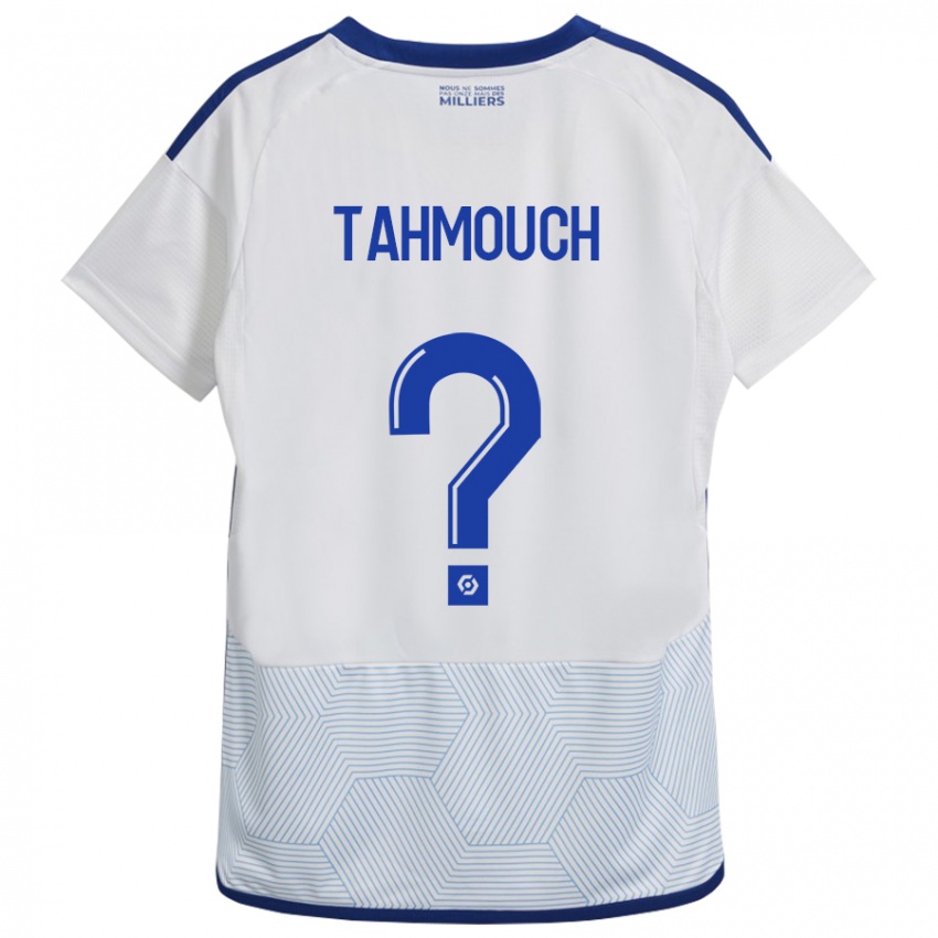 Kinderen Mathieu Tahmouch #0 Wit Uitshirt Uittenue 2023/24 T-Shirt