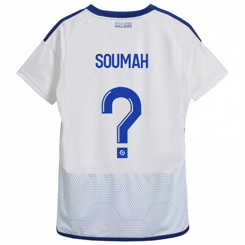 Kinderen Mohamed Soumah #0 Wit Uitshirt Uittenue 2023/24 T-Shirt