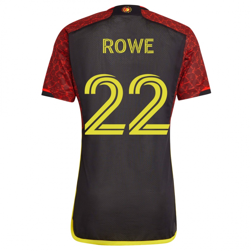 Kinderen Kelyn Rowe #22 Oranje Uitshirt Uittenue 2023/24 T-Shirt