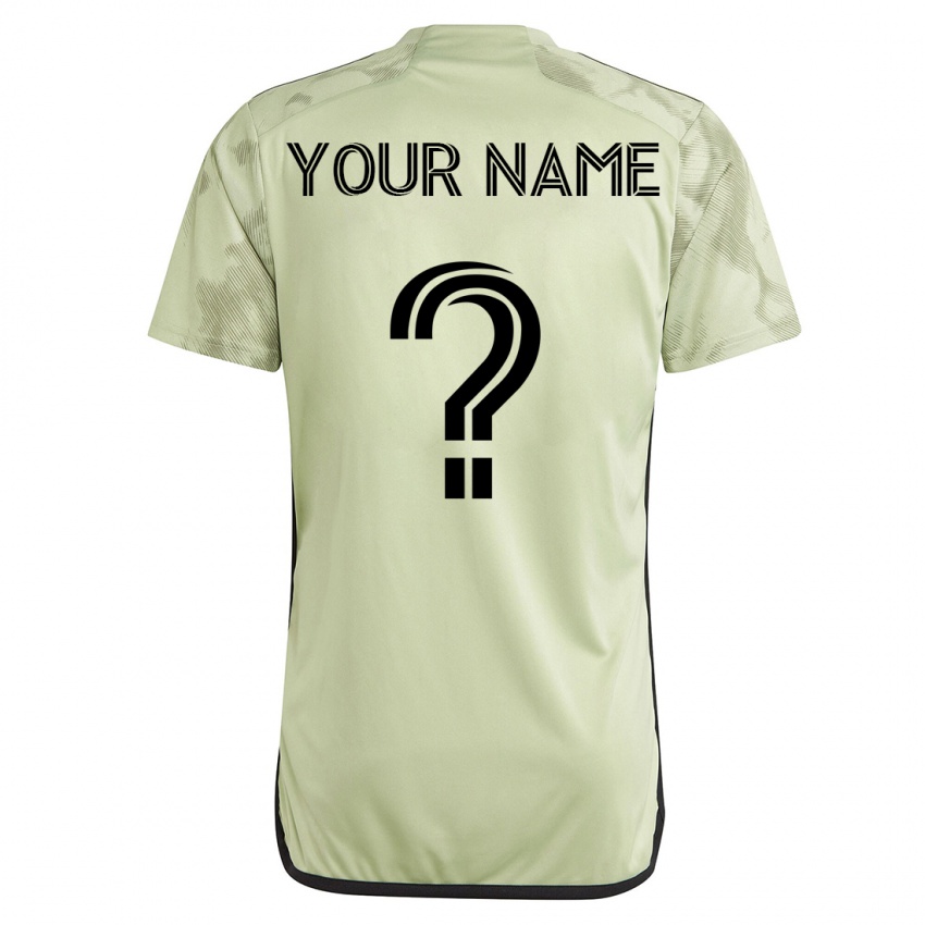 Kinderen Uw Naam #0 Groente Uitshirt Uittenue 2023/24 T-Shirt