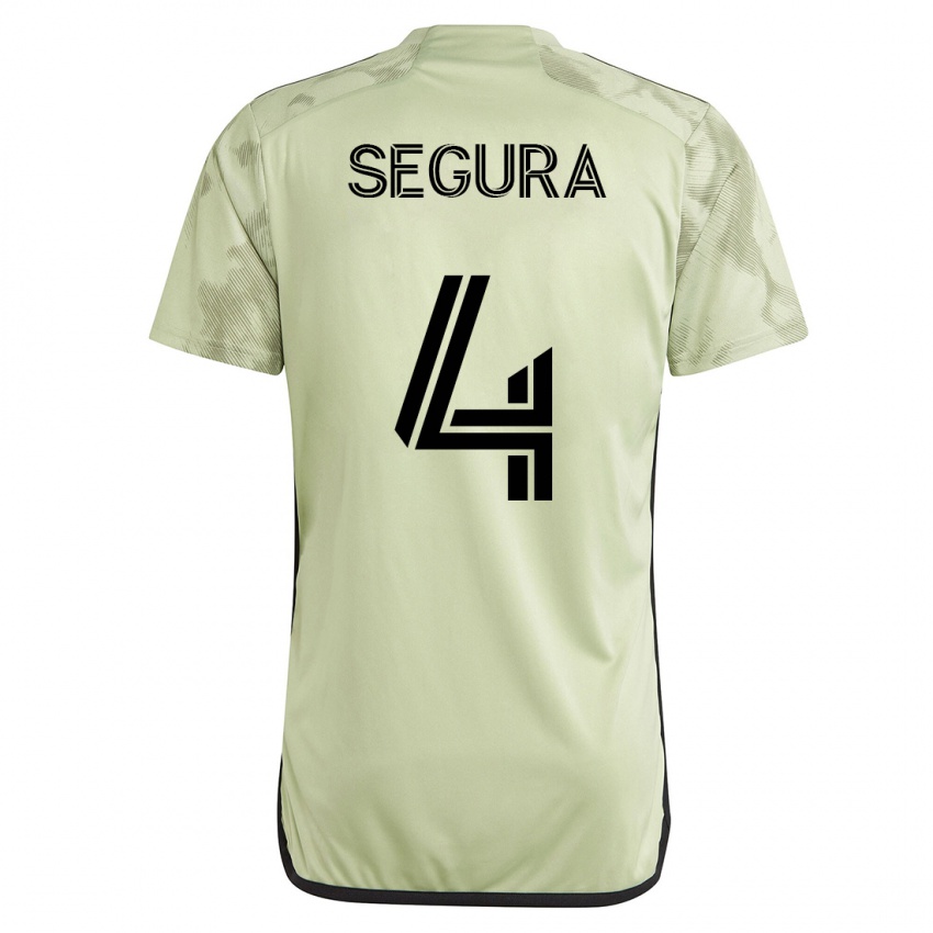 Kinderen Eddie Segura #4 Groente Uitshirt Uittenue 2023/24 T-Shirt