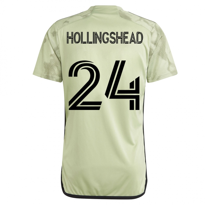 Kinderen Ryan Hollingshead #24 Groente Uitshirt Uittenue 2023/24 T-Shirt