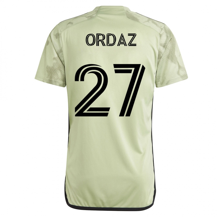 Kinderen Nathan Ordaz #27 Groente Uitshirt Uittenue 2023/24 T-Shirt