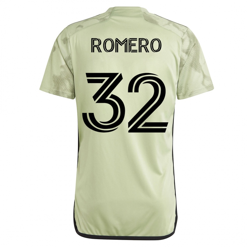 Kinderen Abraham Romero #32 Groente Uitshirt Uittenue 2023/24 T-Shirt