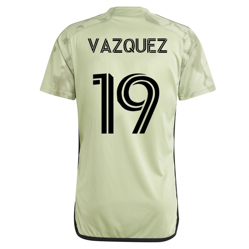 Kinderen Favian Vazquez #19 Groente Uitshirt Uittenue 2023/24 T-Shirt