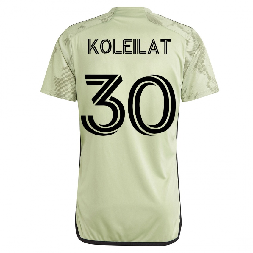Kinderen Jassem Koleilat #30 Groente Uitshirt Uittenue 2023/24 T-Shirt