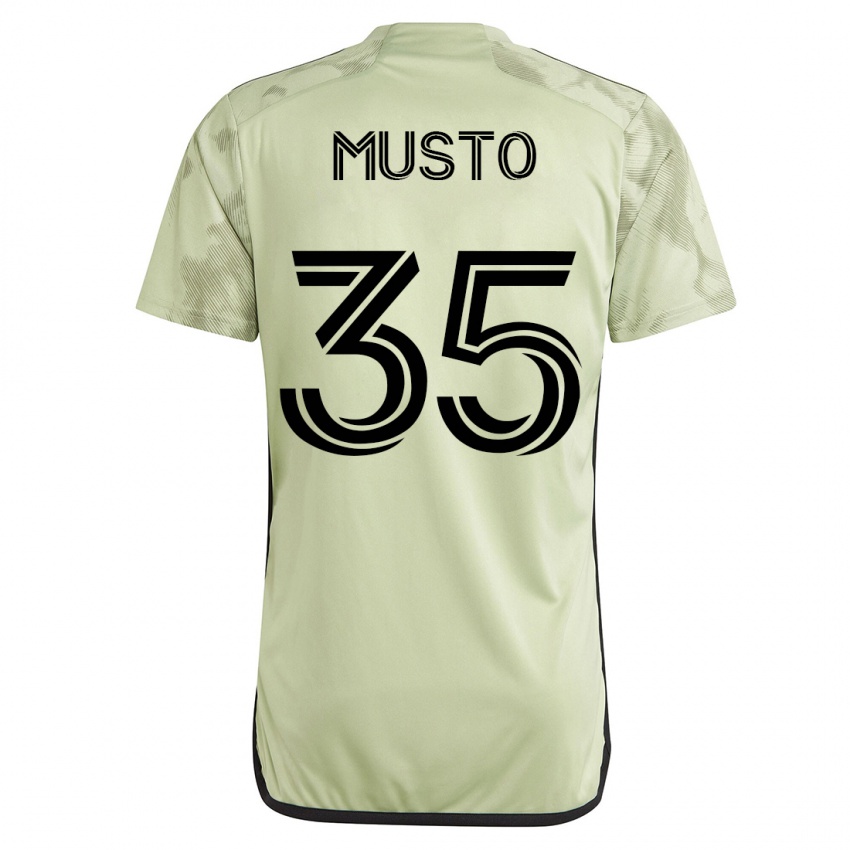Kinderen Tommy Musto #35 Groente Uitshirt Uittenue 2023/24 T-Shirt