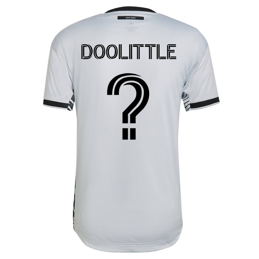 Kinderen Brooks Doolittle #0 Wit Uitshirt Uittenue 2023/24 T-Shirt