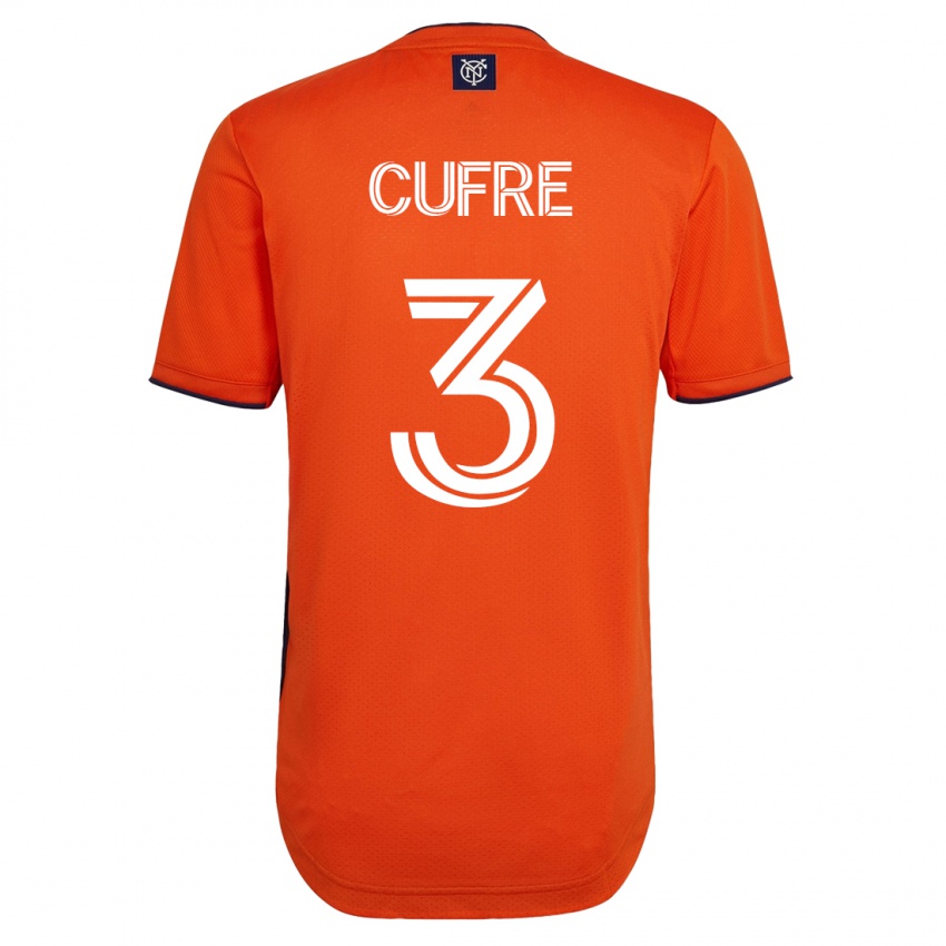 Kinderen Braian Cufré #3 Zwart Uitshirt Uittenue 2023/24 T-Shirt