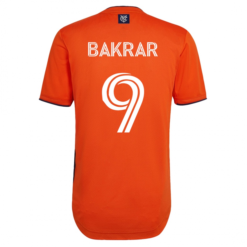 Kinderen Monsef Bakrar #9 Zwart Uitshirt Uittenue 2023/24 T-Shirt