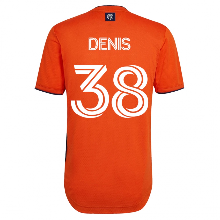 Kinderen John Denis #38 Zwart Uitshirt Uittenue 2023/24 T-Shirt