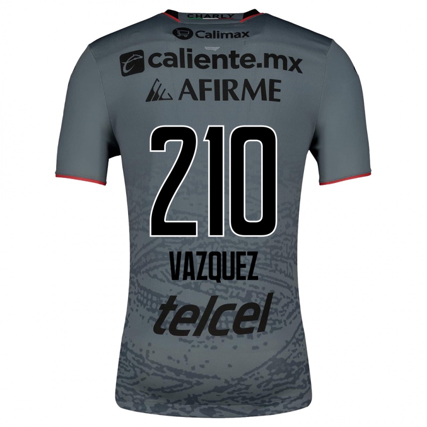 Kinderen Daniel Vázquez #210 Grijs Uitshirt Uittenue 2023/24 T-Shirt