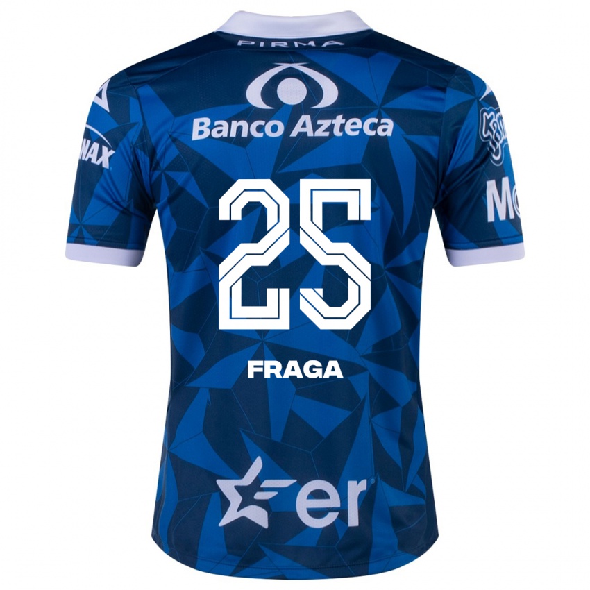 Kinderen Miguel Fraga #25 Blauw Uitshirt Uittenue 2023/24 T-Shirt