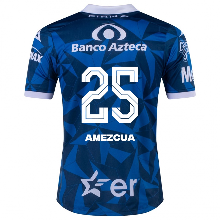 Kinderen Mariana Amezcua #25 Blauw Uitshirt Uittenue 2023/24 T-Shirt