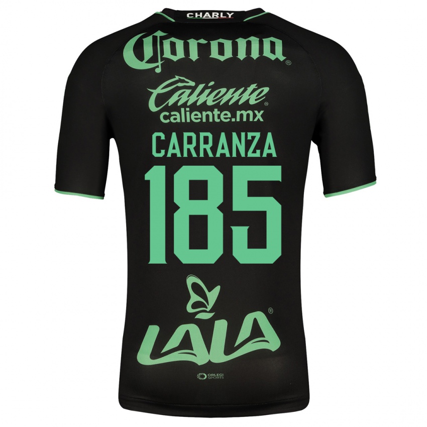 Kinderen Héctor Carranza #185 Zwart Uitshirt Uittenue 2023/24 T-Shirt