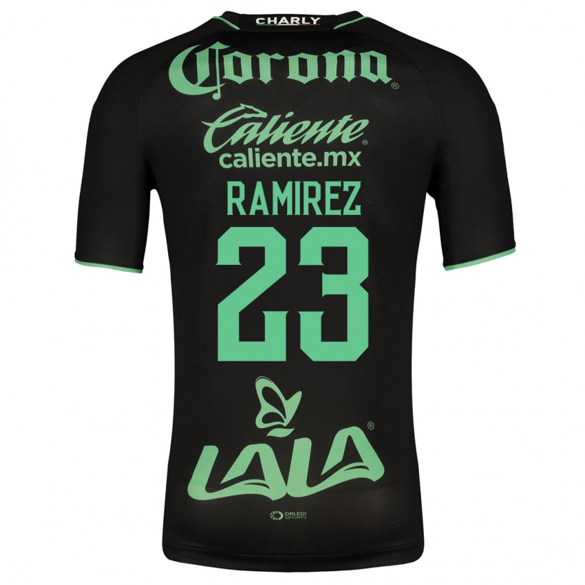 Kinderen Alexxandra Ramírez #23 Zwart Uitshirt Uittenue 2023/24 T-Shirt