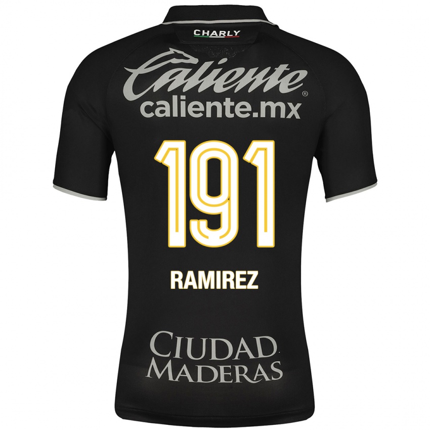 Kinderen Ian Ramírez #191 Zwart Uitshirt Uittenue 2023/24 T-Shirt