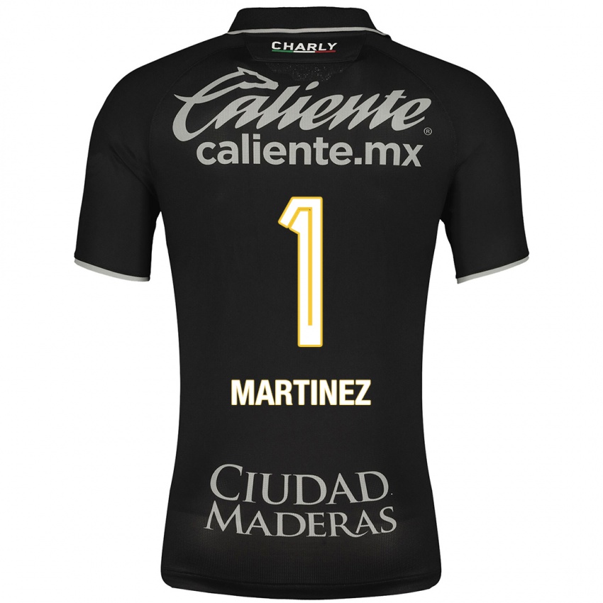 Kinderen Angeles Martínez #1 Zwart Uitshirt Uittenue 2023/24 T-Shirt