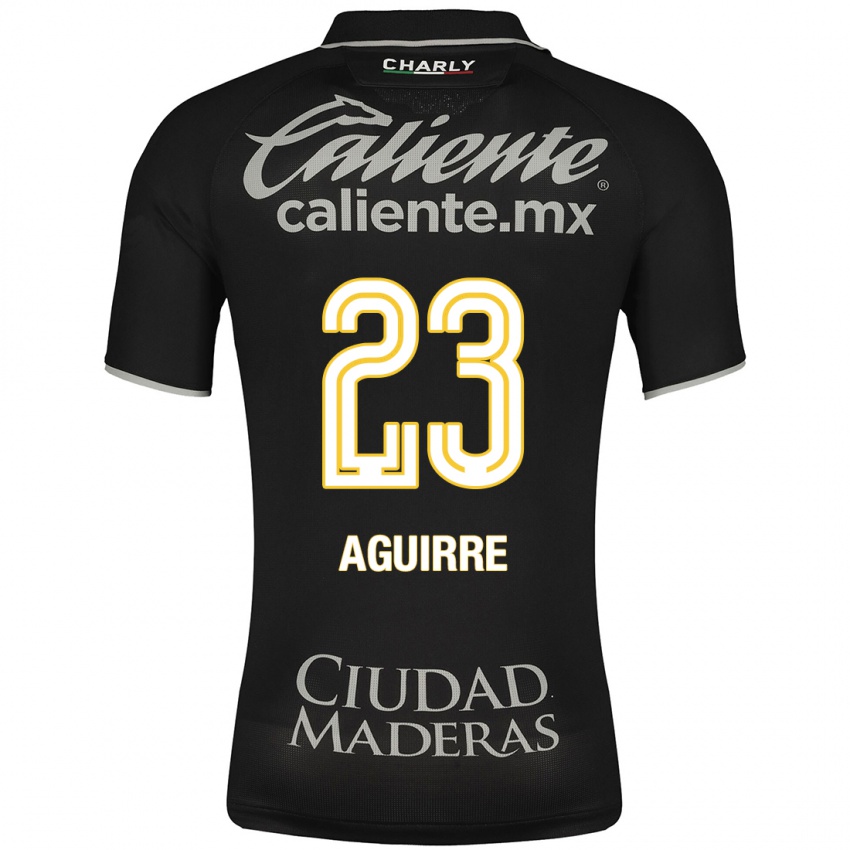 Kinderen Zoe Aguirre #23 Zwart Uitshirt Uittenue 2023/24 T-Shirt