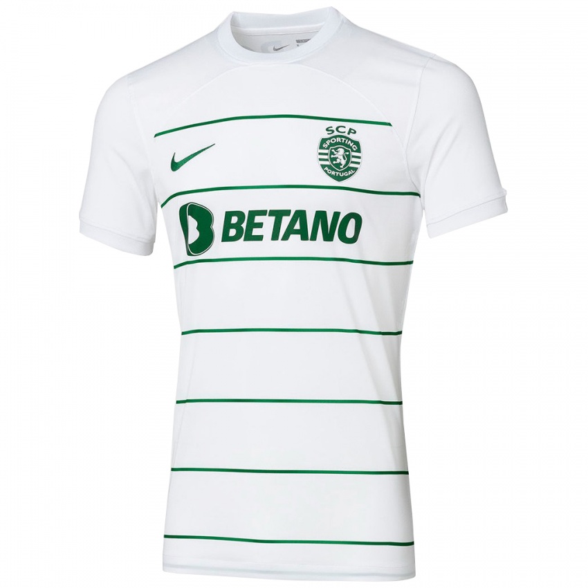 Kinderen Simão Soares #0 Wit Uitshirt Uittenue 2023/24 T-Shirt