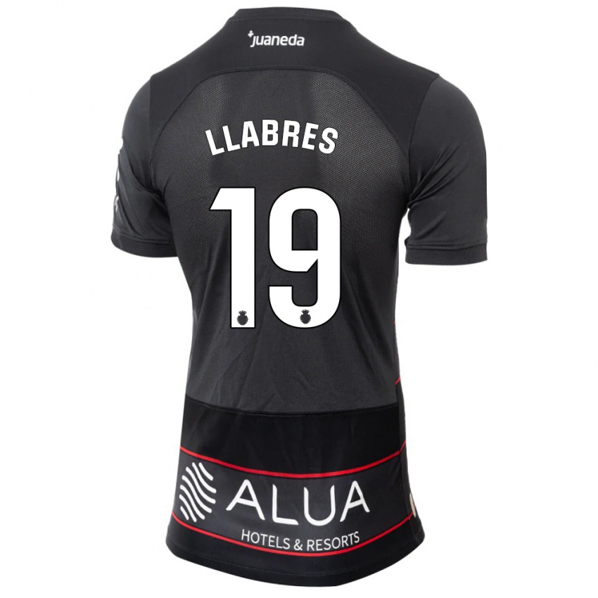 Kinderen Javi Llabrés #19 Zwart Uitshirt Uittenue 2023/24 T-Shirt