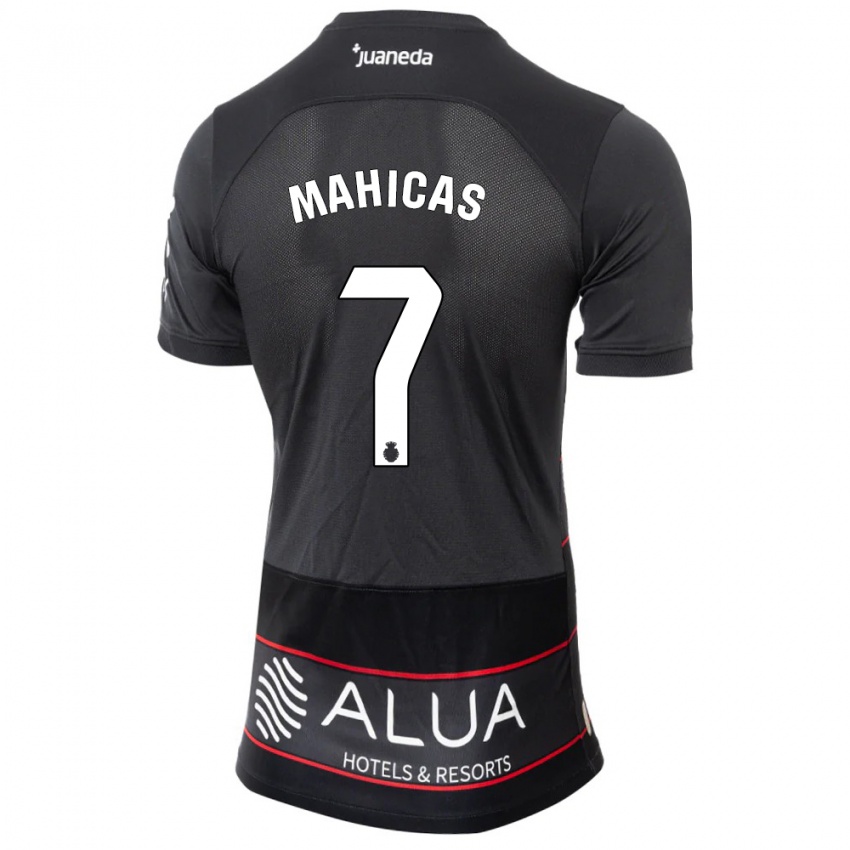 Kinderen Julián Mahicas #7 Zwart Uitshirt Uittenue 2023/24 T-Shirt