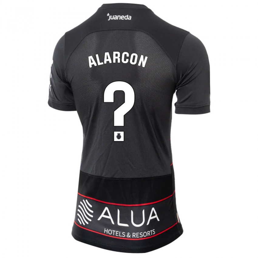 Kinderen Raúl Alarcón #0 Zwart Uitshirt Uittenue 2023/24 T-Shirt