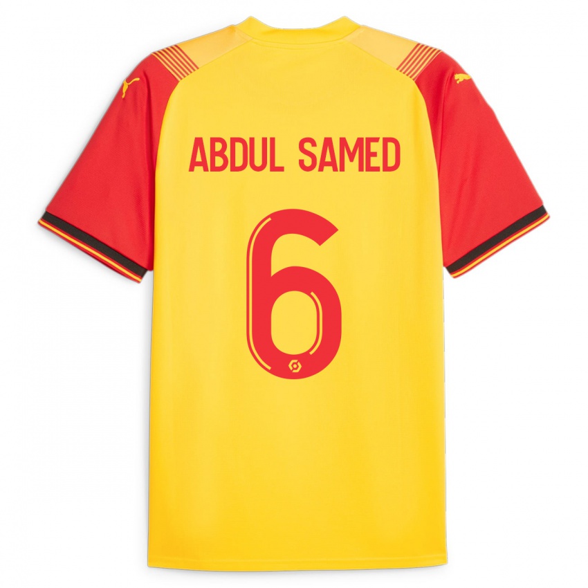 Heren Salis Abdul Samed #6 Geel Thuisshirt Thuistenue 2023/24 T-Shirt