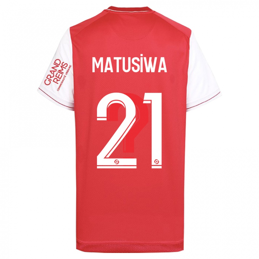 Heren Azor Matusiwa #21 Rood Thuisshirt Thuistenue 2023/24 T-Shirt