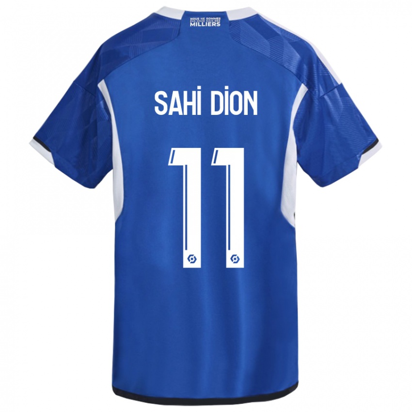 Heren Moïse Sahi Dion #11 Blauw Thuisshirt Thuistenue 2023/24 T-Shirt