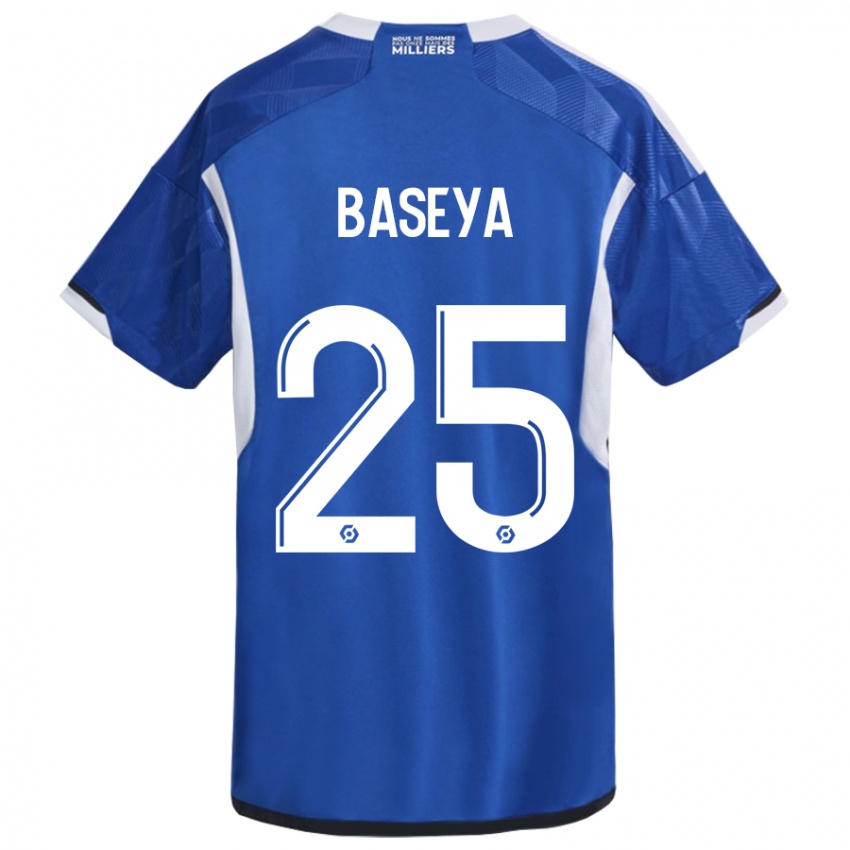 Heren Steven Baseya #25 Blauw Thuisshirt Thuistenue 2023/24 T-Shirt