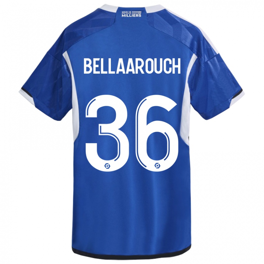 Heren Alaa Bellaarouch #36 Blauw Thuisshirt Thuistenue 2023/24 T-Shirt