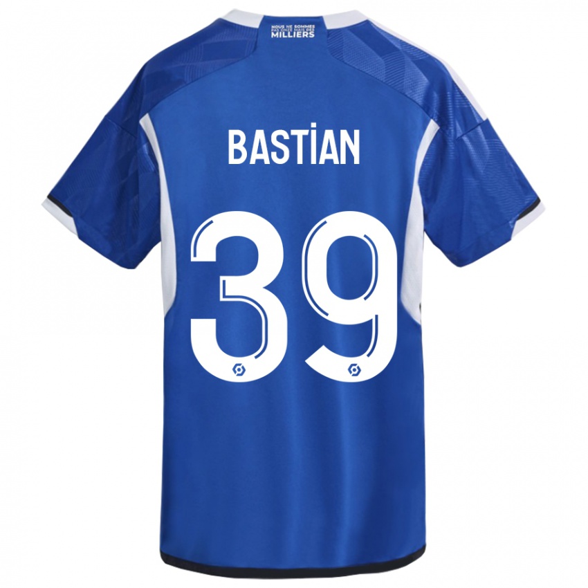 Heren Maxime Bastian #39 Blauw Thuisshirt Thuistenue 2023/24 T-Shirt