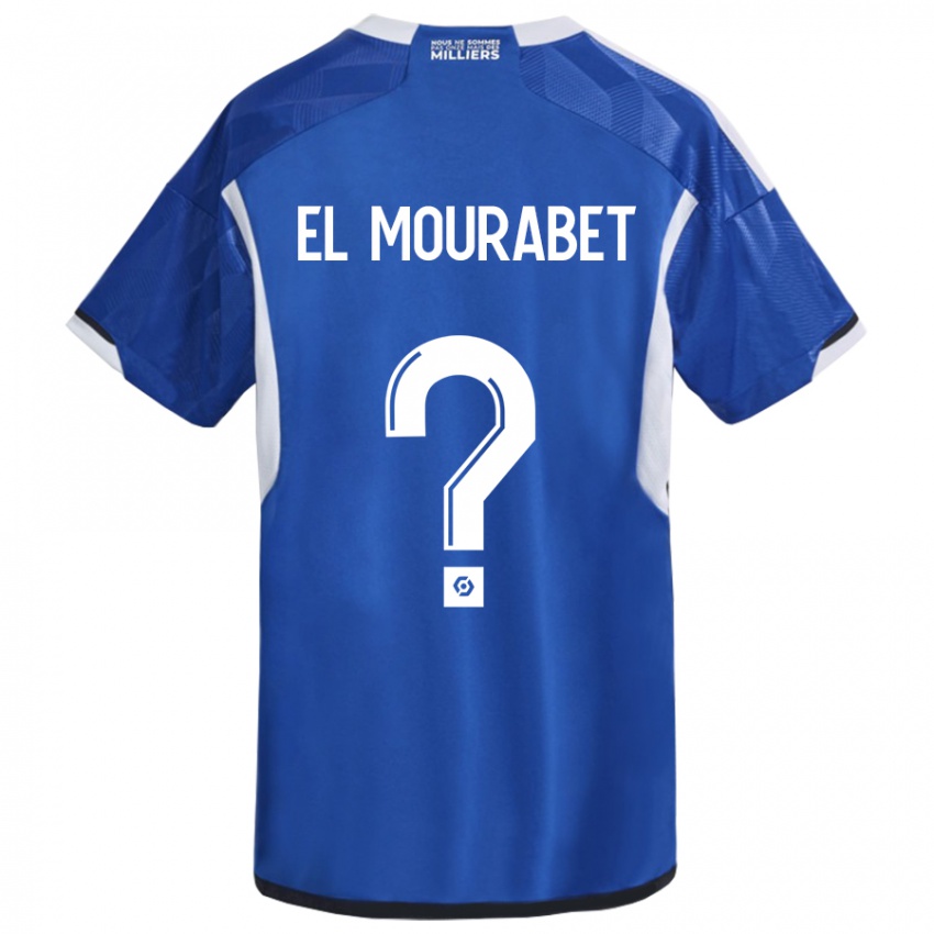 Heren Samir El Mourabet #0 Blauw Thuisshirt Thuistenue 2023/24 T-Shirt