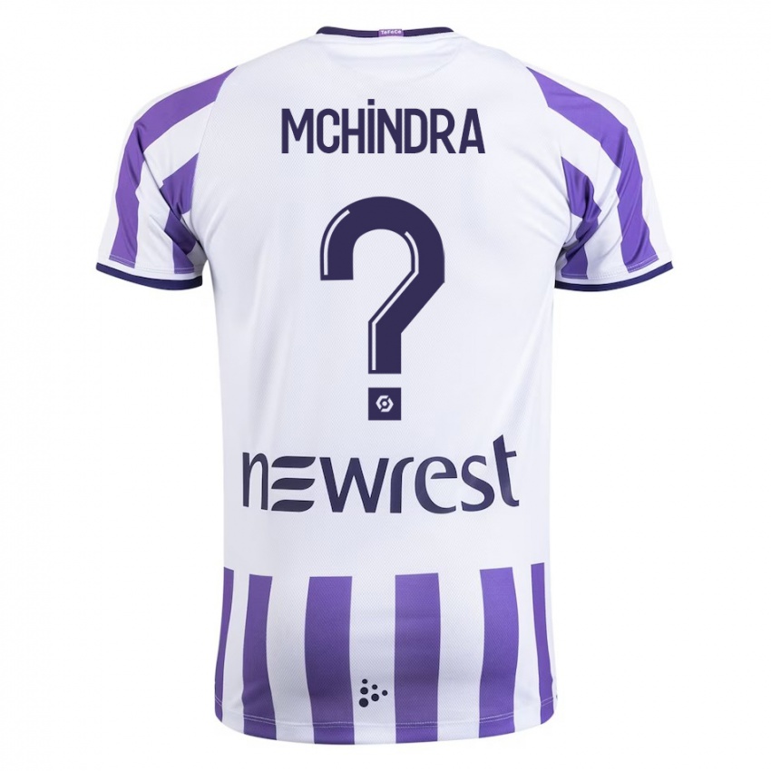 Heren Naime Said Mchindra #0 Wit Thuisshirt Thuistenue 2023/24 T-Shirt