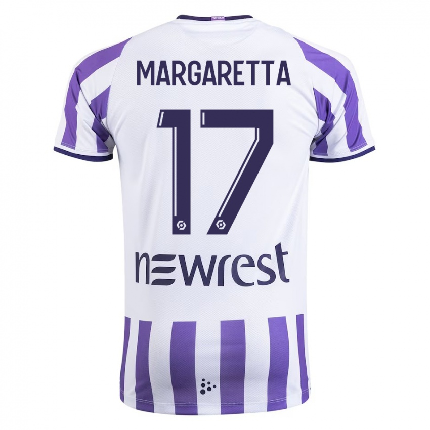 Heren Jessica Margaretta #17 Wit Thuisshirt Thuistenue 2023/24 T-Shirt