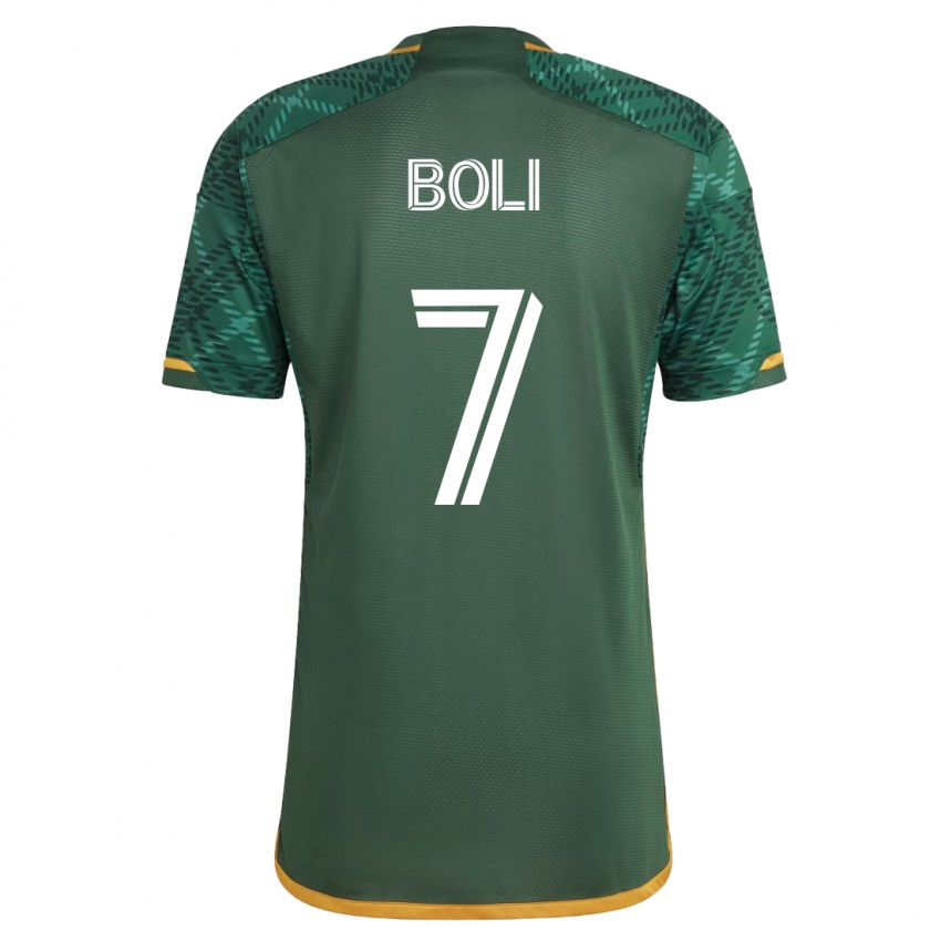 Heren Franck Boli #7 Groente Thuisshirt Thuistenue 2023/24 T-Shirt