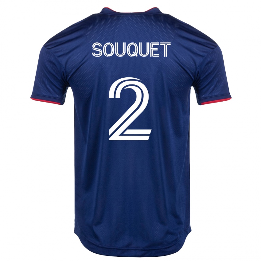 Heren Arnaud Souquet #2 Marine Thuisshirt Thuistenue 2023/24 T-Shirt