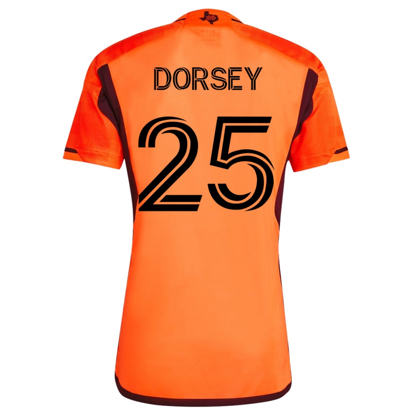 Heren Griffin Dorsey #25 Oranje Thuisshirt Thuistenue 2023/24 T-Shirt