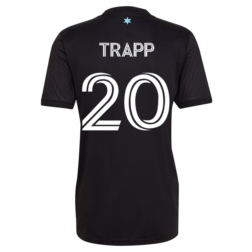 Heren Wil Trapp #20 Zwart Thuisshirt Thuistenue 2023/24 T-Shirt