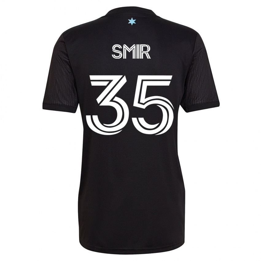 Heren Alec Smir #35 Zwart Thuisshirt Thuistenue 2023/24 T-Shirt