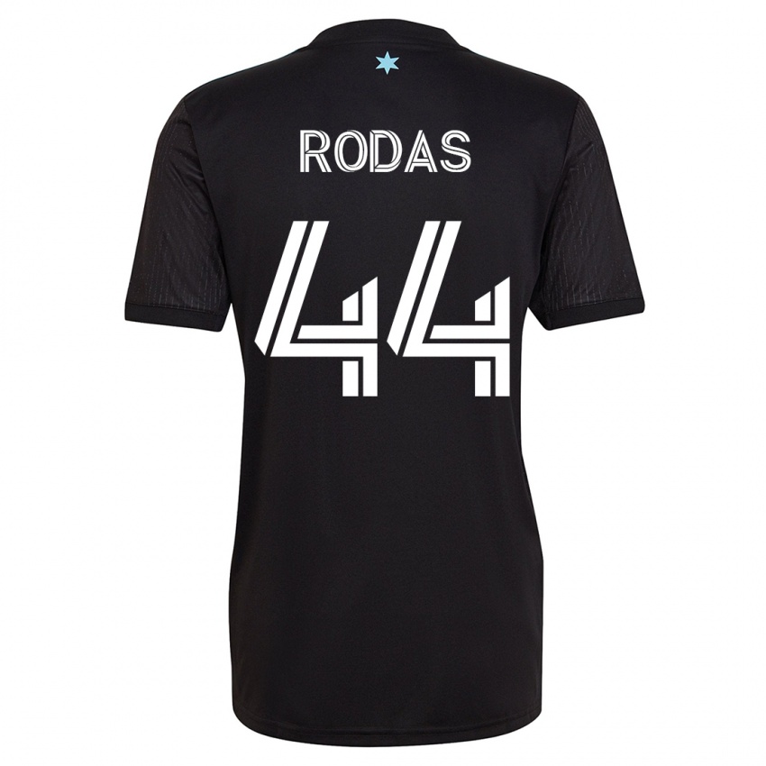 Heren Geremy Rodas #44 Zwart Thuisshirt Thuistenue 2023/24 T-Shirt