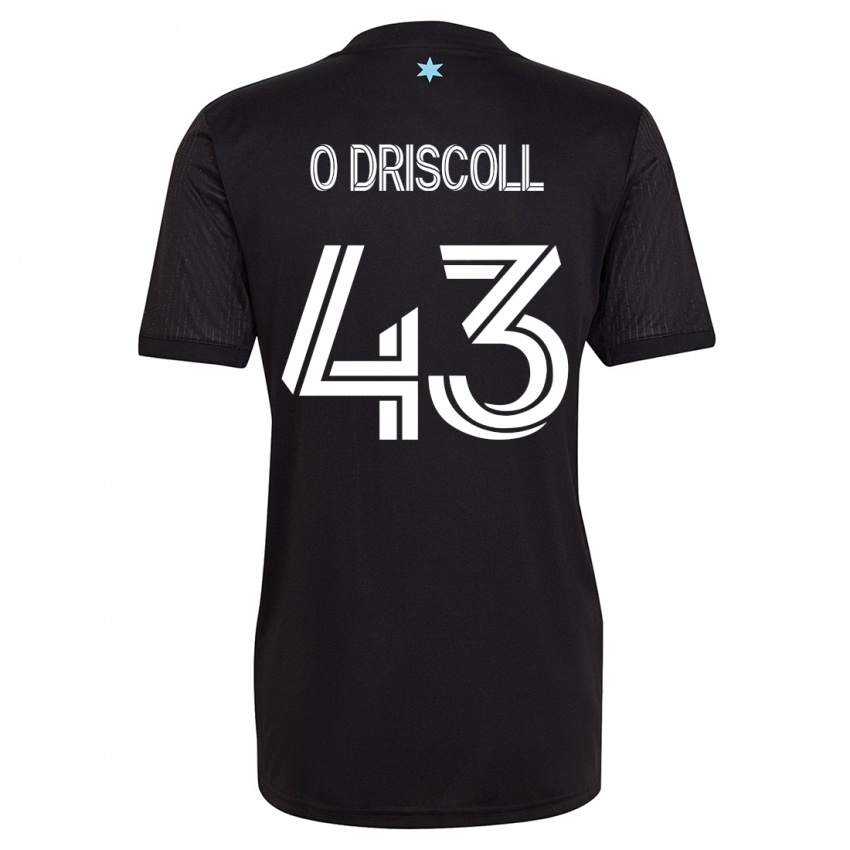 Heren Rory O'driscoll #43 Zwart Thuisshirt Thuistenue 2023/24 T-Shirt