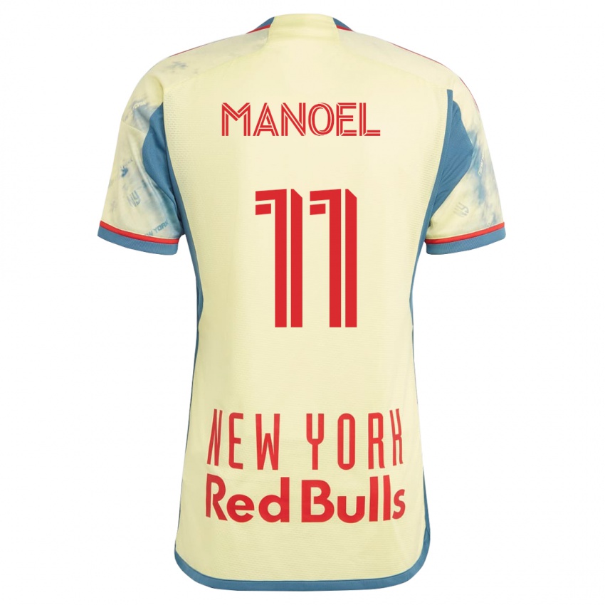 Heren Elias Manoel #11 Geel Thuisshirt Thuistenue 2023/24 T-Shirt