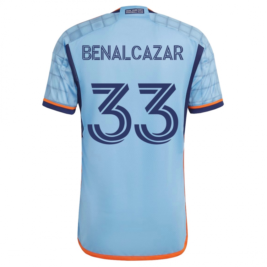 Heren Nico Benalcázar #33 Blauw Thuisshirt Thuistenue 2023/24 T-Shirt