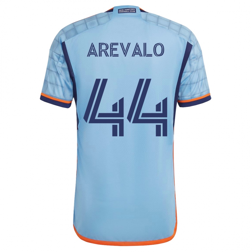 Heren Ronny Arévalo #44 Blauw Thuisshirt Thuistenue 2023/24 T-Shirt