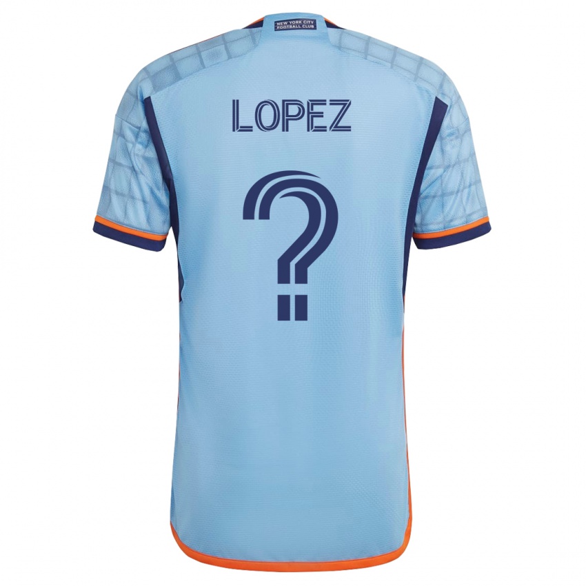 Heren Jonny Lopez #0 Blauw Thuisshirt Thuistenue 2023/24 T-Shirt