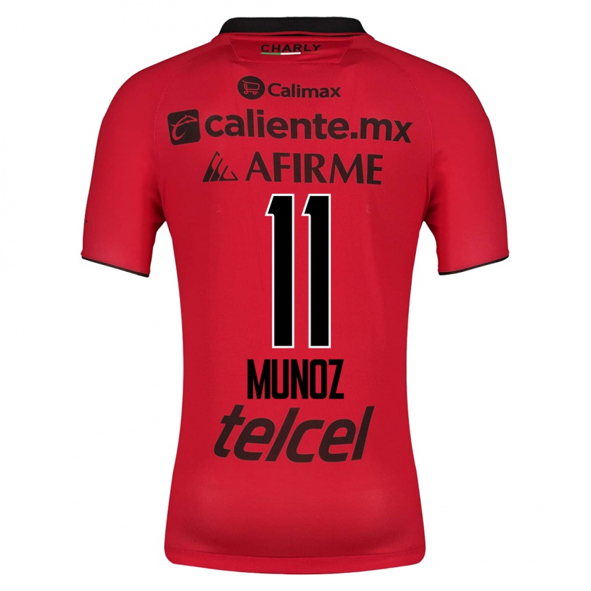 Heren Sanjuana Munoz #11 Rood Thuisshirt Thuistenue 2023/24 T-Shirt