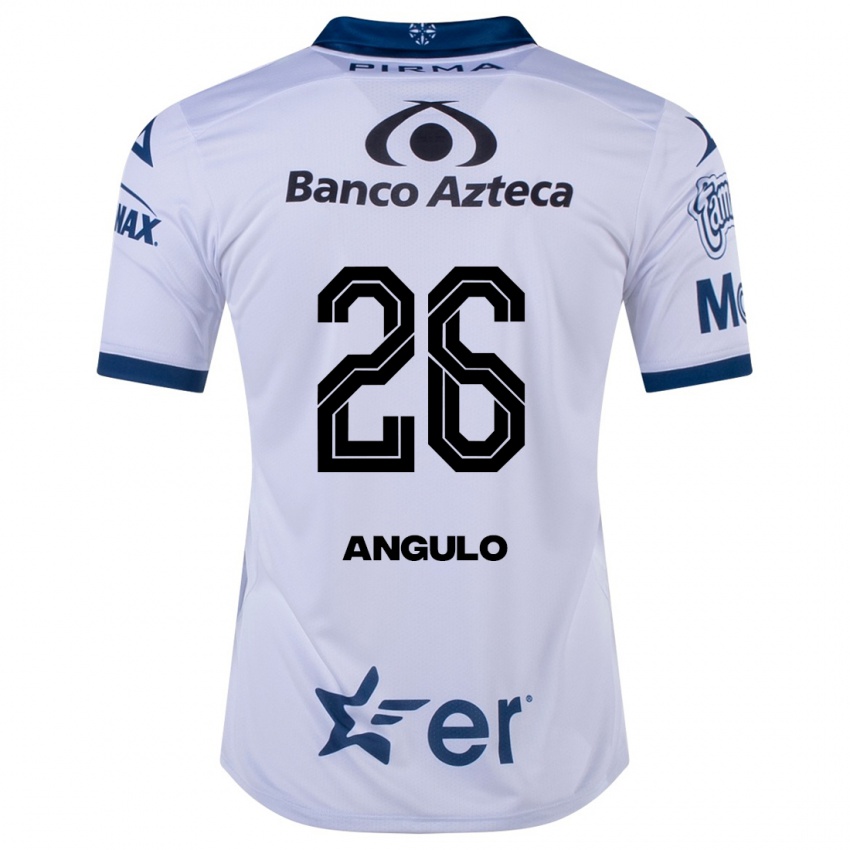 Heren Brayan Angulo #26 Wit Thuisshirt Thuistenue 2023/24 T-Shirt