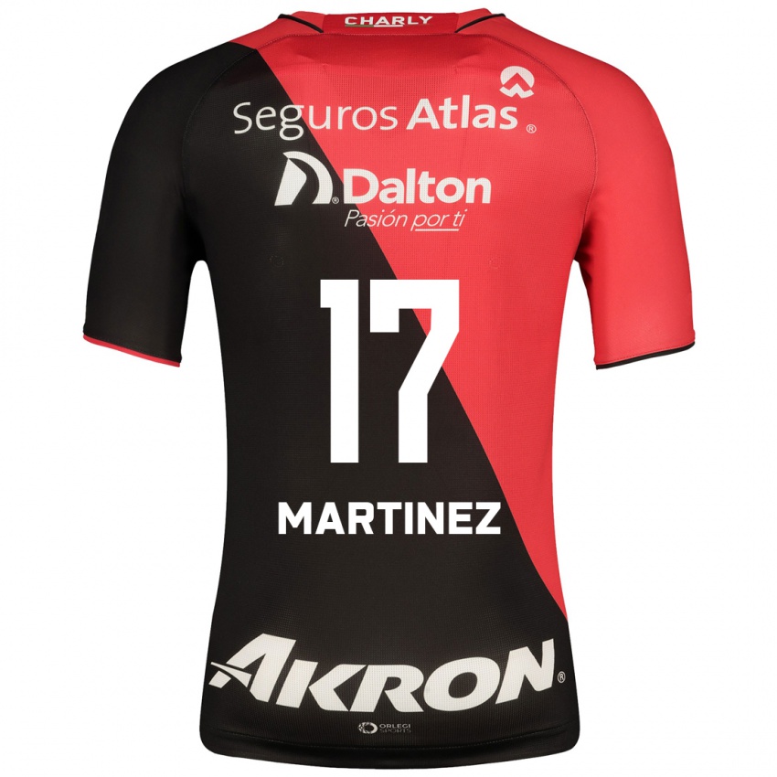Heren Jaziel Martinez #17 Zwart Thuisshirt Thuistenue 2023/24 T-Shirt
